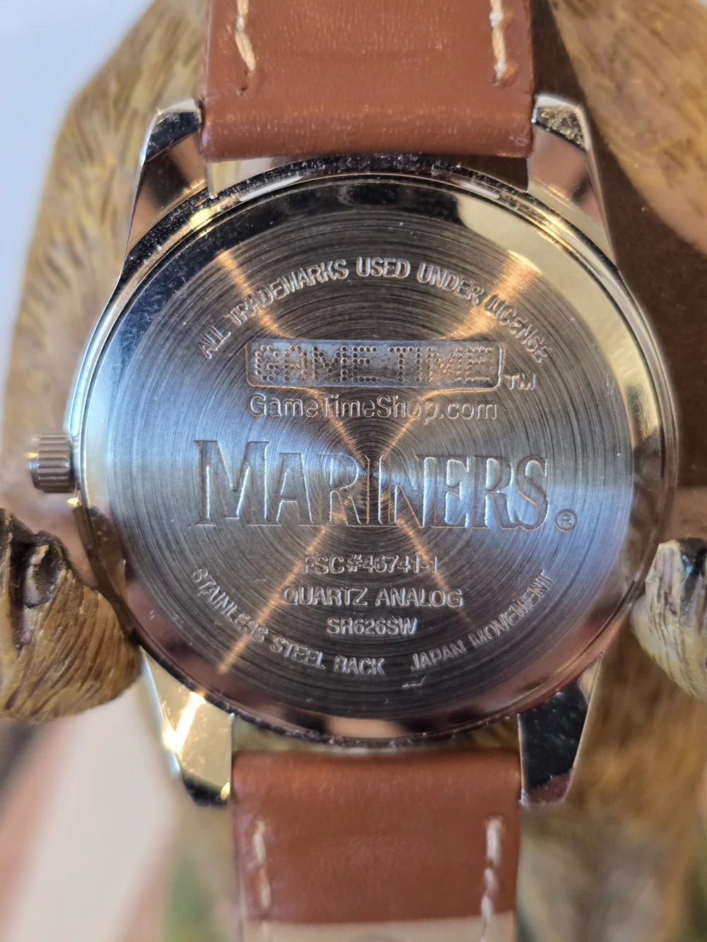 Game Time MLB Seattle Mariners Logo Watch